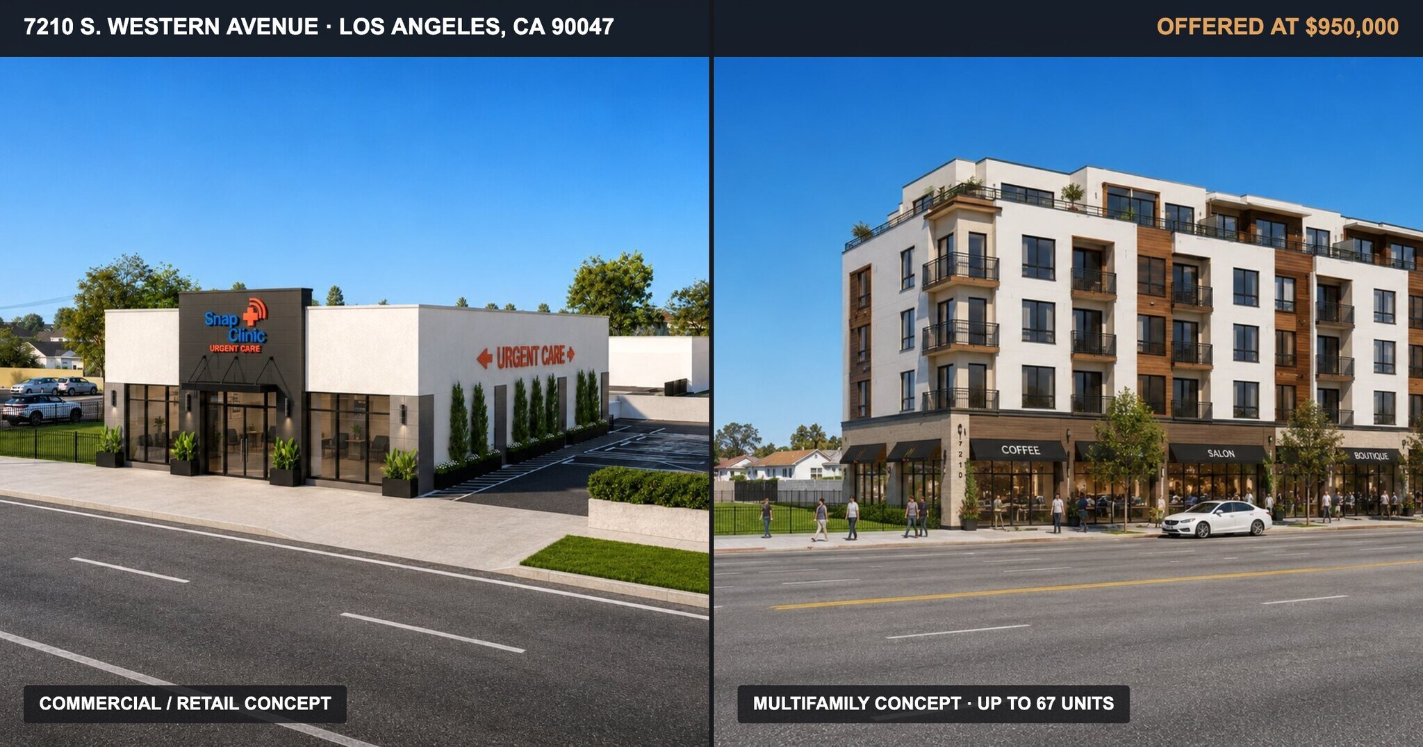 7210 S Western Ave, Los Angeles, CA à vendre Photo de l’immeuble– Image 1 sur 18