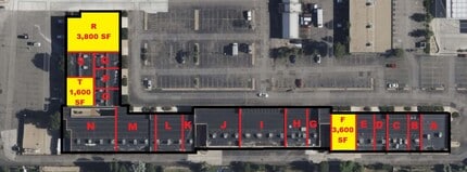16728-16880 E Iliff Ave, Aurora, CO à louer Plan de site– Image 1 sur 1