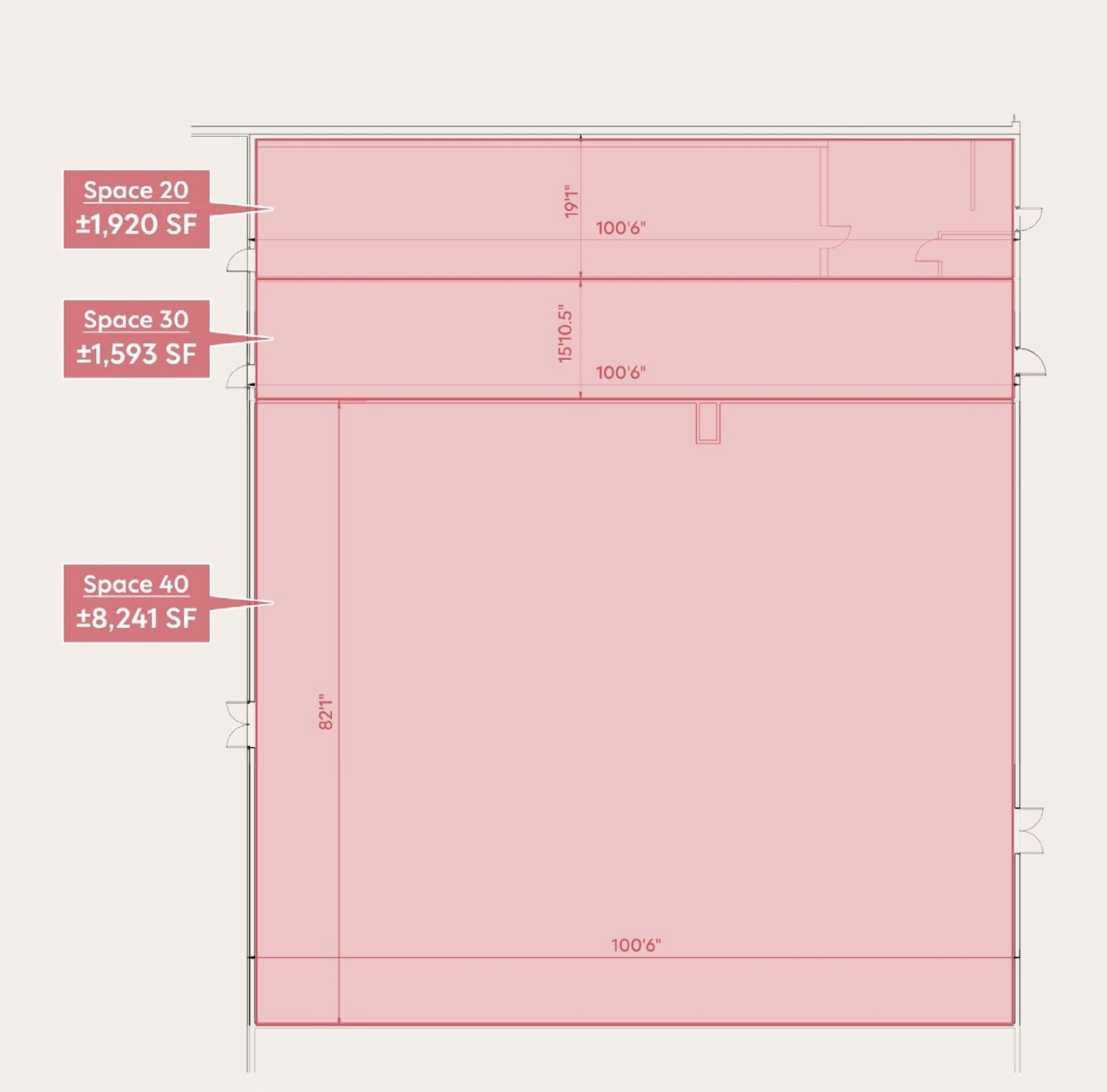 330-424 W Oregon Ave, Philadelphia, PA à louer Plan d’étage– Image 1 sur 3
