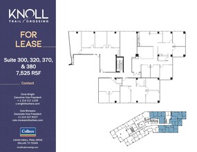 15400 Knoll Trail Dr, Dallas, TX à louer Plan d’étage– Image 2 sur 2