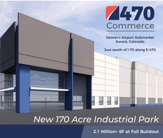 Plus de détails pour 470 Commerce Bldg 1 - Gun Club Rd. & E. Exposition, Aurora, CO - Industriel/Logistique à louer