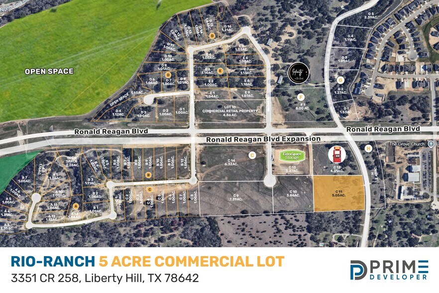 3148 Co 258, Liberty Hill, TX à vendre - Photo de l’immeuble – Image 2 sur 7