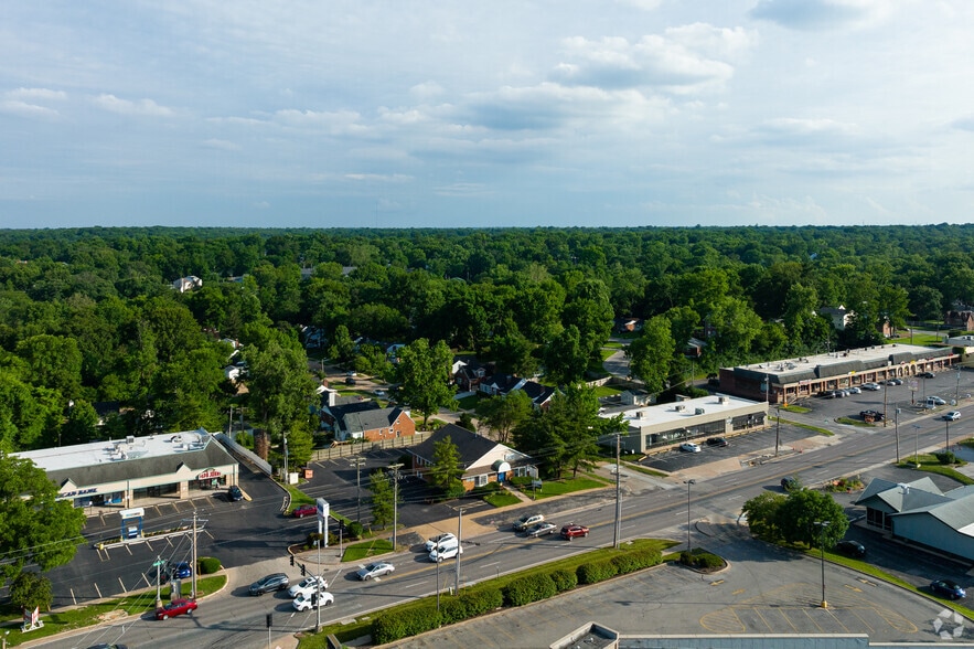 9804 Manchester Rd, Rock Hill, MO à louer - Aérien – Image 2 sur 4