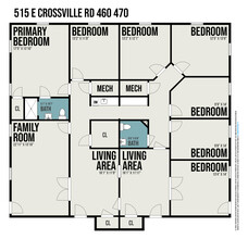 515 Crossville Rd, Roswell, GA à louer Plan d’étage– Image 2 sur 2