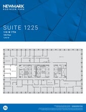 110 W 7th St S, Tulsa, OK à louer Plan de site– Image 1 sur 1