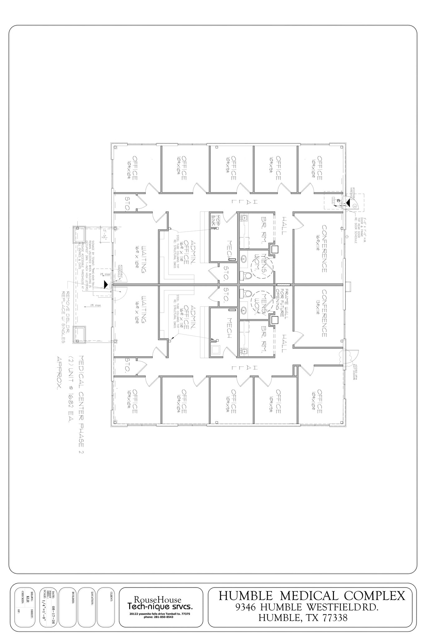 19451 Hightower Ln, Humble, TX à louer Plan de site– Image 1 sur 1