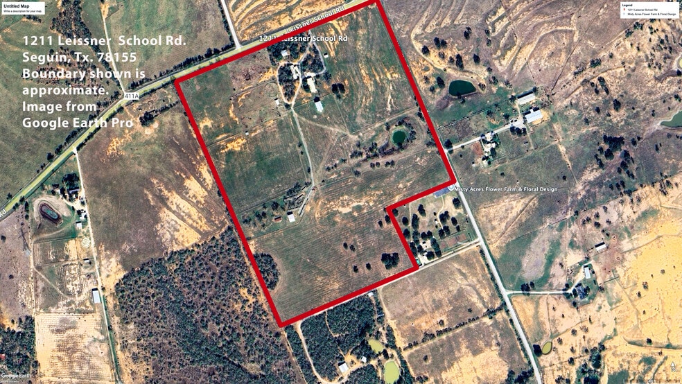 1211 Leissner School Rd, Seguin, TX à vendre - Aérien – Image 2 sur 37