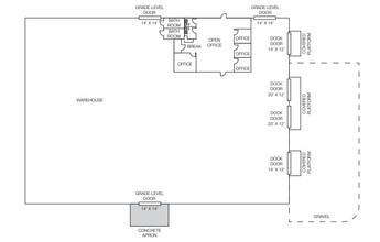 111 Lenora St, Henderson, NC à louer Plan d’étage– Image 1 sur 1