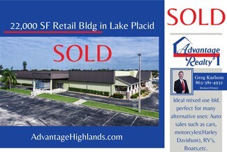 Plus de détails pour 800 Us 27, Lake Placid, FL - Local commercial à vendre