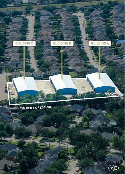 18222 Timber Forest Dr, Atascocita, TX à vendre - Aérien – Image 2 sur 4