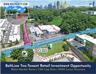 Plus de détails pour 1495 Northside Dr, Atlanta, GA - Local commercial à vendre