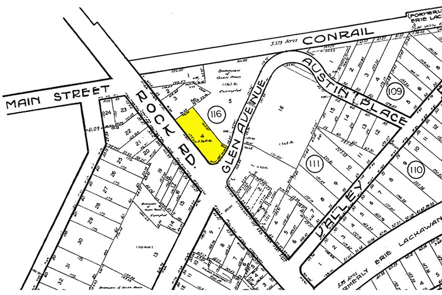 201 Rock Rd, Glen Rock, NJ à louer - Plan cadastral – Image 2 sur 12
