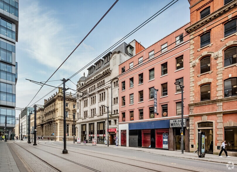 18-22 Mosley St, Manchester à louer - Photo de l’immeuble – Image 3 sur 15