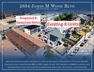 Plus de détails pour 2694 James M Wood Blvd, Los Angeles, CA - Logement à vendre