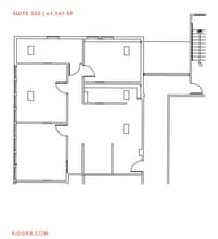 1520 The Alameda, San Jose, CA à louer Plan d’étage– Image 1 sur 1