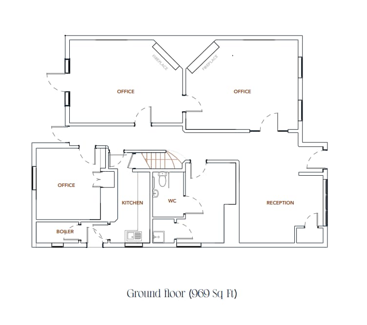 9 Greenfield Cres, Birmingham à louer Plan d’étage– Image 1 sur 11