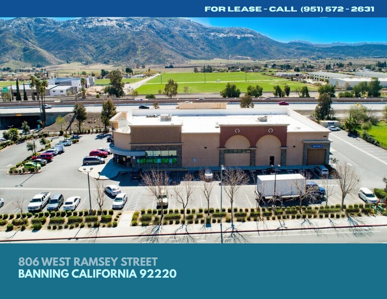 806 W Ramsey St, Banning, CA à louer - Photo de l’immeuble – Image 1 sur 8
