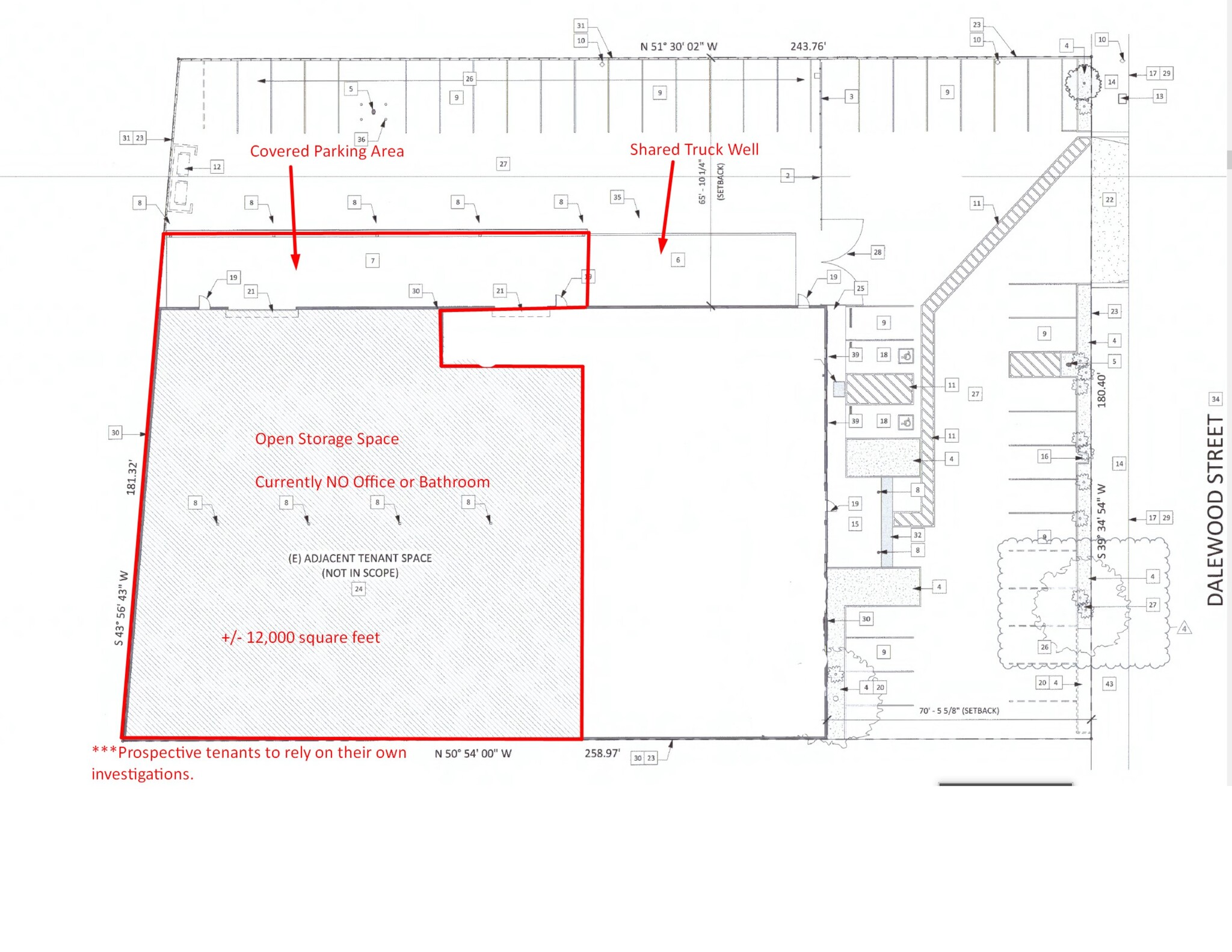 13467 Dalewood St, Baldwin Park, CA à louer Plan de site– Image 1 sur 11