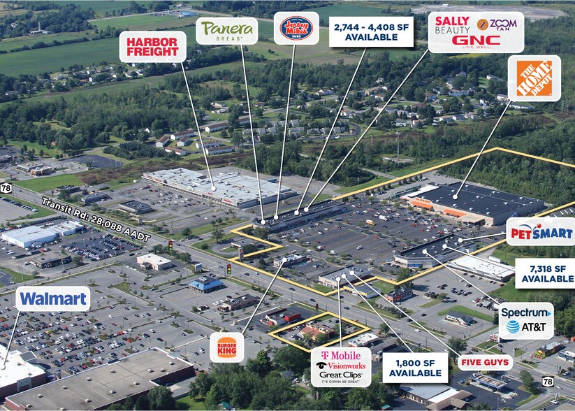 5730 S Transit Rd, Lockport, NY à louer - Aérien – Image 2 sur 8