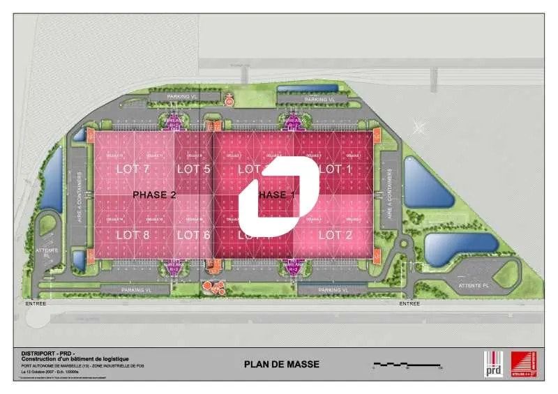Industriel/Logistique dans Port-Saint-Louis-du-Rhône à louer Plan d’étage– Image 1 sur 1
