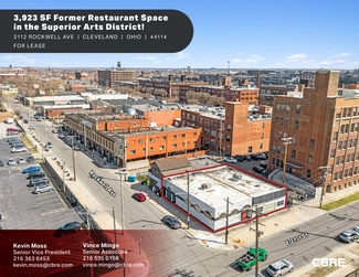 Plus de détails pour 2112 Rockwell Ave, Cleveland, OH - Local commercial à louer