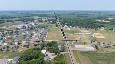 400 S 6th St, Baltic, SD - Vue aérienne vue de carte