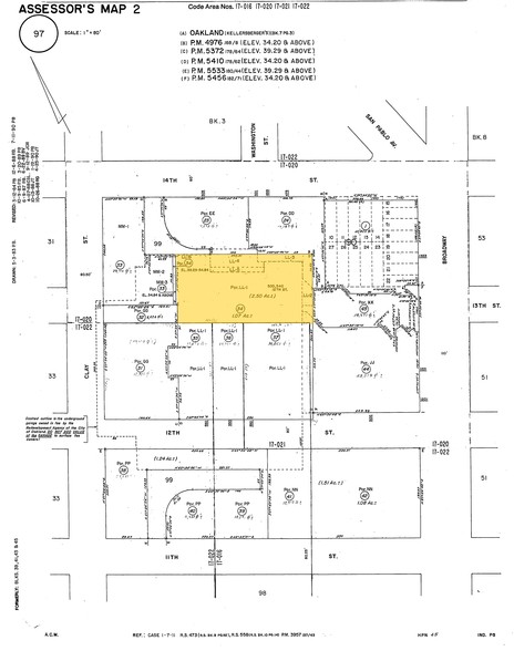 499 14th St, Oakland, CA à louer - Plan cadastral – Image 3 sur 40