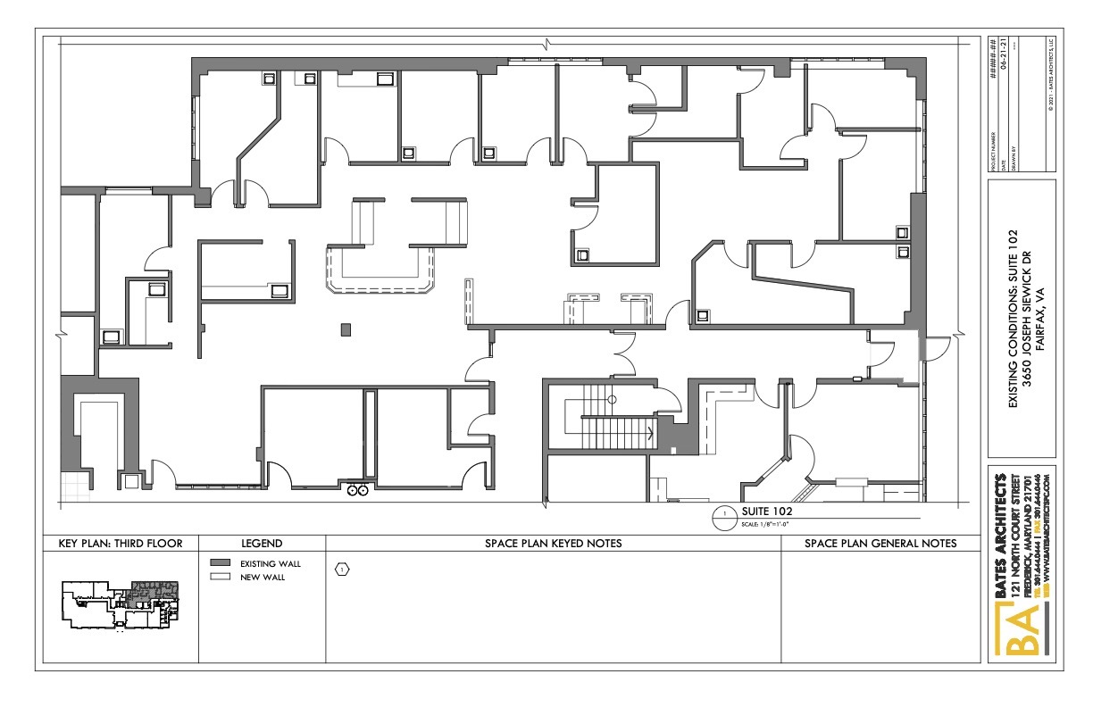 3620 Joseph Siewick Dr, Fairfax, VA à louer Plan d’étage– Image 1 sur 1