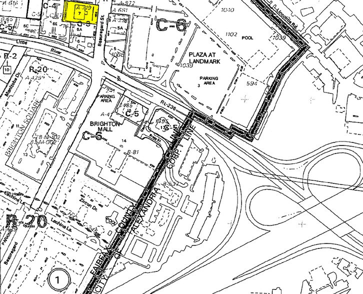 4810 Beauregard St, Alexandria, VA à louer - Plan cadastral – Image 2 sur 15