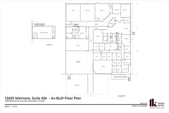 12625 Wetmore Rd, San Antonio, TX à louer Plan d’étage– Image 1 sur 1