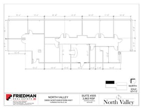 30500 Northwestern Hwy, Farmington Hills, MI à louer Plan d’étage– Image 1 sur 2