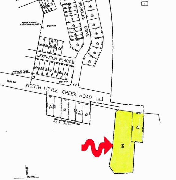 1600-1624 N Little Creek Rd, Dover, DE à vendre - Plan cadastral – Image 2 sur 20
