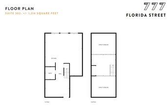 777 Florida St, San Francisco, CA à louer Plan d’étage– Image 1 sur 1