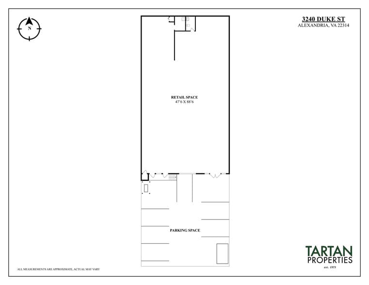 3240 Duke St, Alexandria, VA à louer - Plan d’étage – Image 2 sur 3