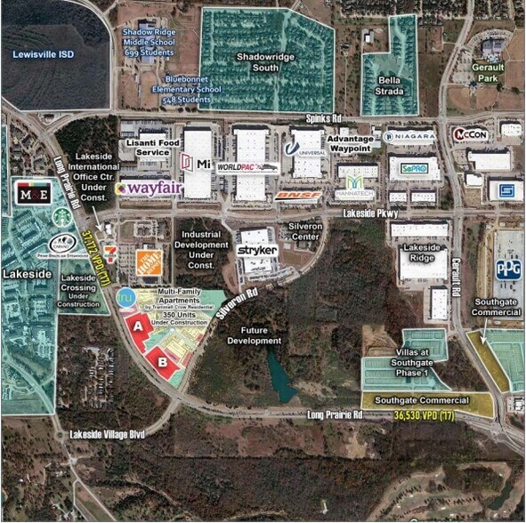Long Prairie Rd & Silveron Blvd, Flower Mound, TX à vendre - Photo principale – Image 1 sur 5