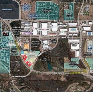 Plus de détails pour Long Prairie Rd & Silveron Blvd, Flower Mound, TX - Terrain à vendre