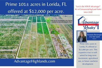 Plus de détails pour 3288 Auburn st, Lorida, FL - Terrain à vendre