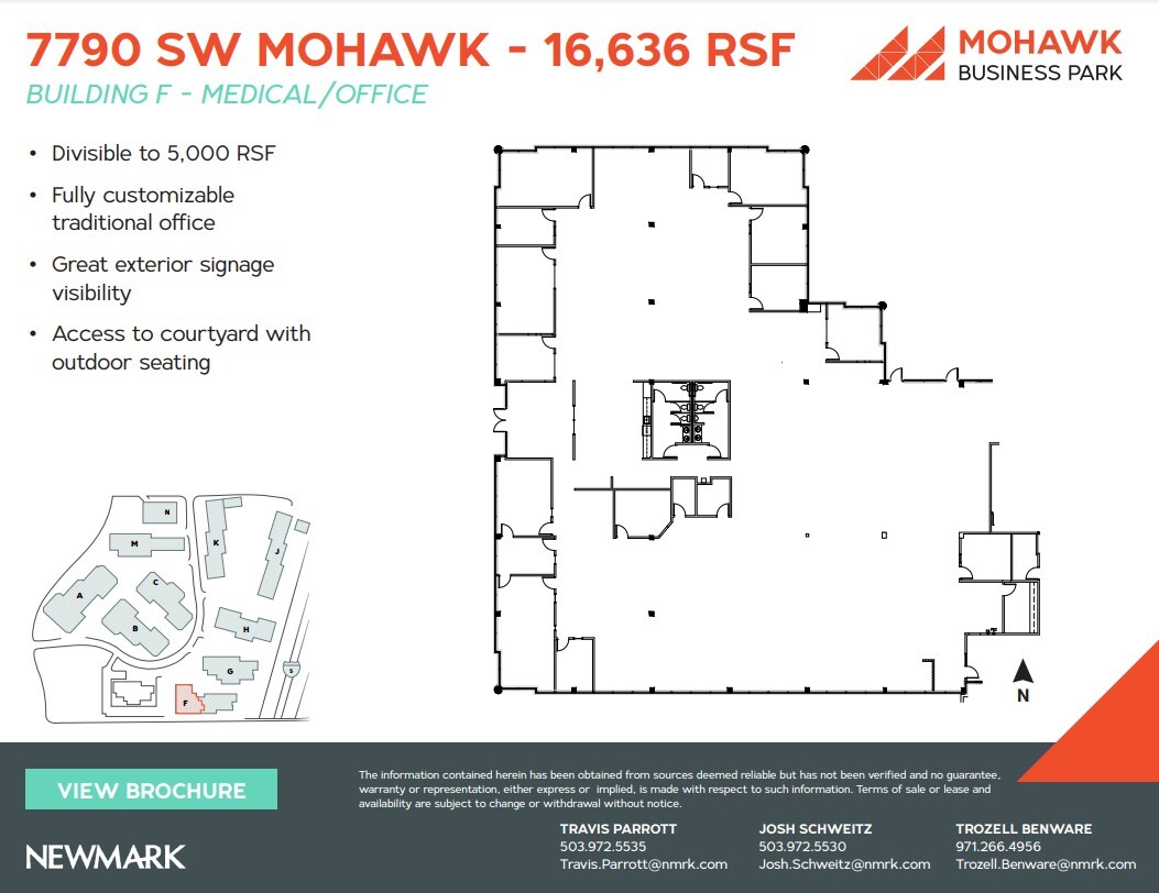 7600-7646 SW Mohawk St, Tualatin, OR à louer Plan d’étage– Image 1 sur 1