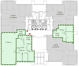 6355-6455 Rue Jean-Talon E, Saint-leonard, QC à louer Plan d’étage– Image 1 sur 1