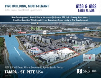Plus de détails pour 6156 & 6162 Paseo Al Mar – Local commercial à vendre, Apollo Beach, FL