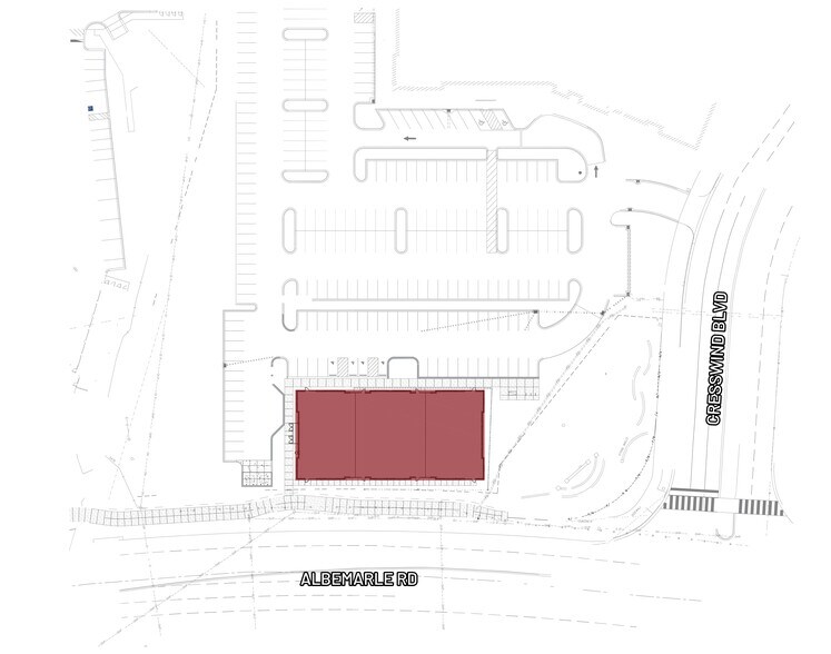 0 Cresswind Blvd, Charlotte, NC à louer - Plan de site – Image 2 sur 7