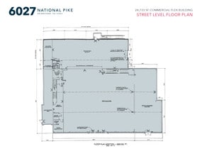 6027 National Pike, Grindstone, PA à louer Plan d’étage– Image 1 sur 1