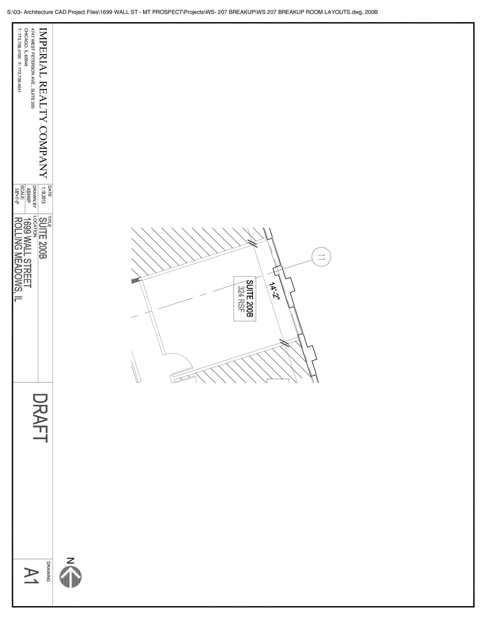 1699 Wall St, Mount Prospect, IL à louer Plan de site– Image 1 sur 1
