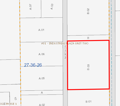 295 North Dr, Melbourne, FL à louer - Plan cadastral – Image 3 sur 3