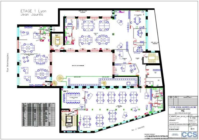 Lyon, RHO 69007 - Lot 8 -  - Plan d’étage - Image 1 of 13