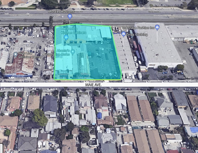 7720 Maie Ave, Los Angeles, CA à vendre - Aérien – Image 2 sur 13