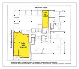 800 S Figueroa St, Los Angeles, CA à louer Plan d’étage– Image 1 sur 1