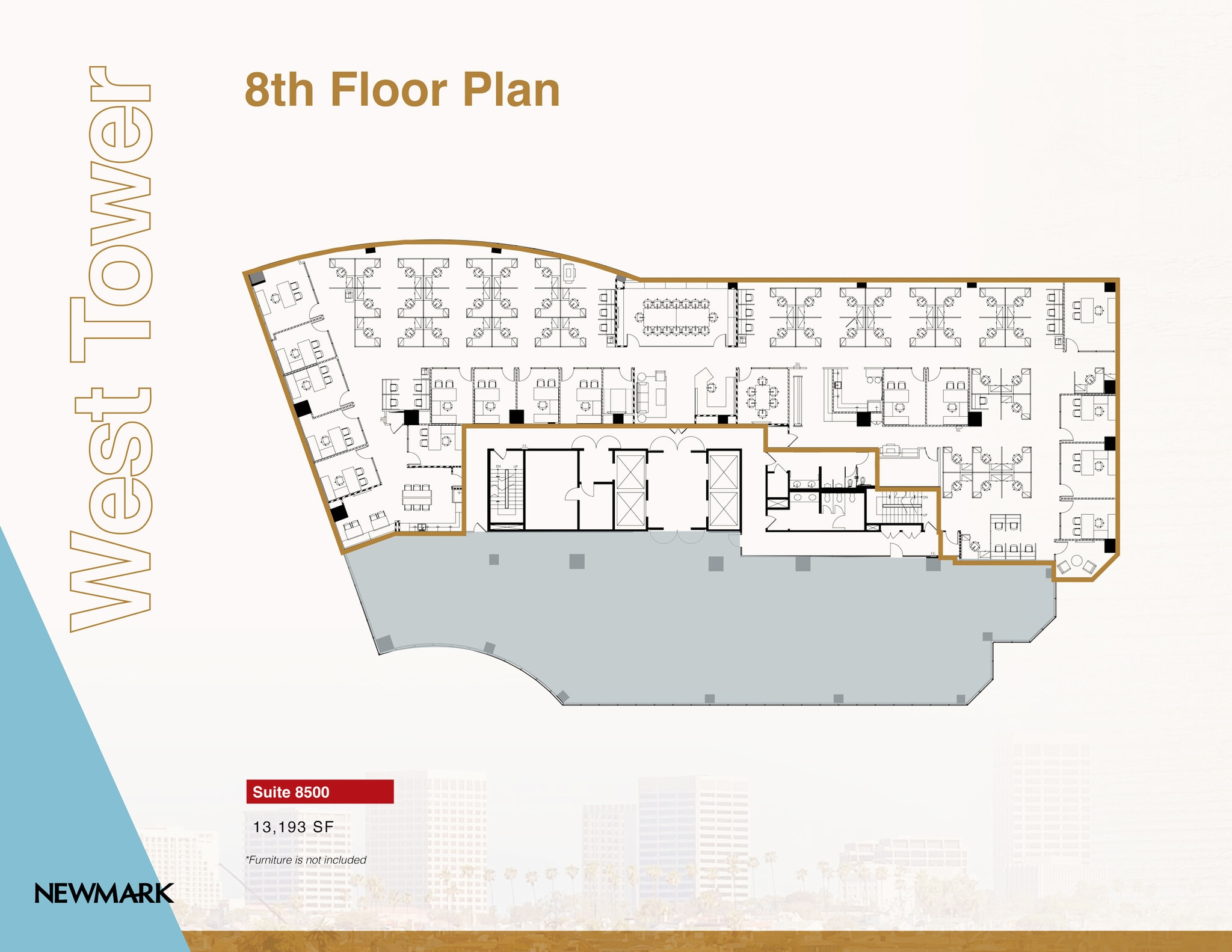5000 Birch St, Newport Beach, CA à louer Plan d’étage– Image 1 sur 1