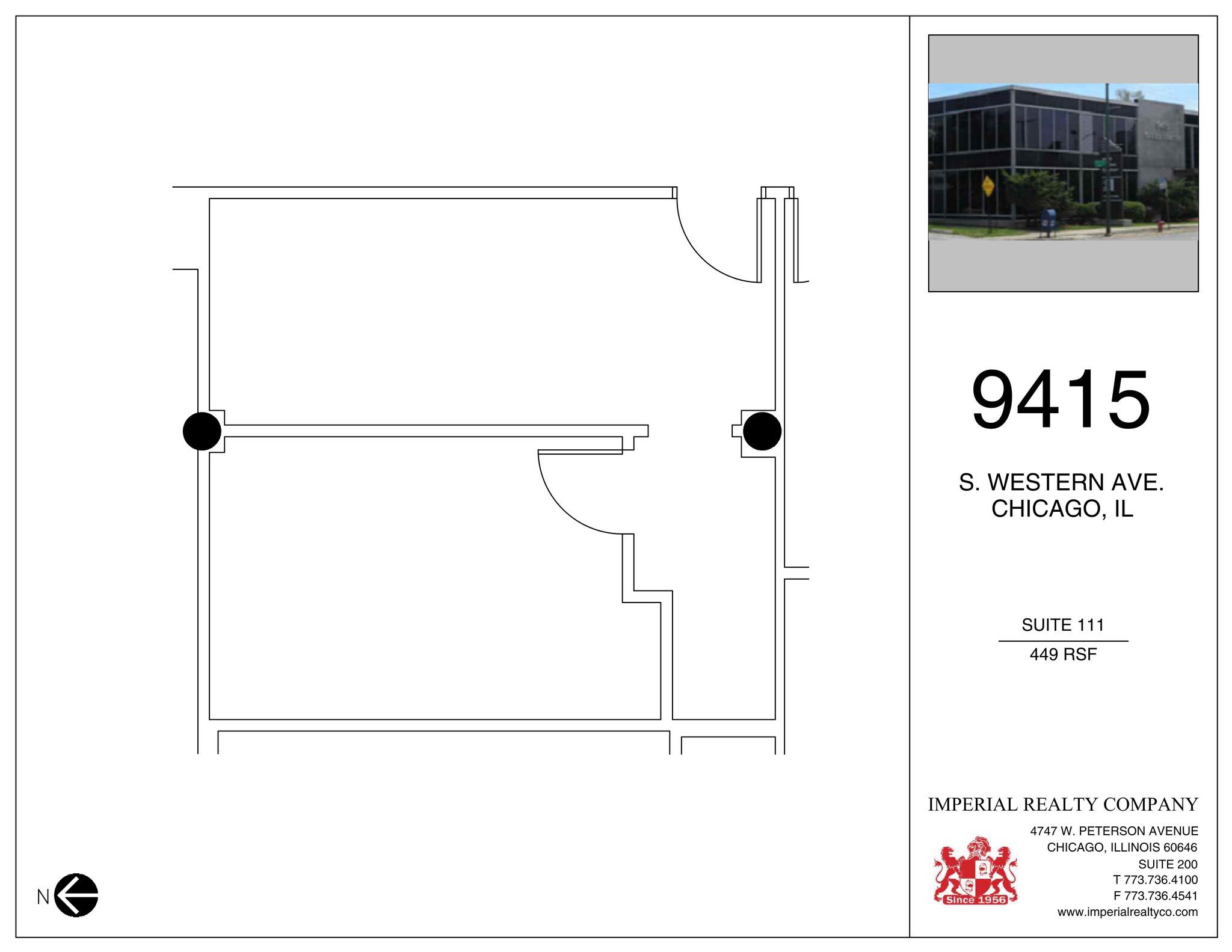 9415 S Western Ave, Chicago, IL à louer Plan de site– Image 1 sur 4