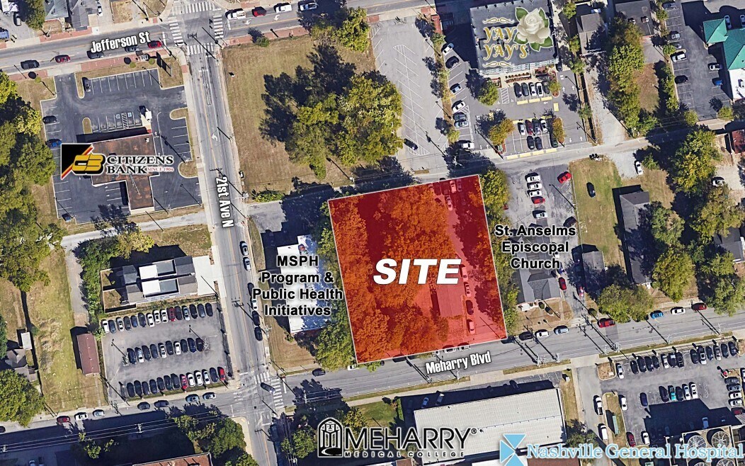 2012 & 2016 Meharry Blvd, Nashville, TN à louer Photo de l’immeuble– Image 1 sur 2